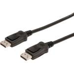  DisplayPort-DisplayPort 2 м черен кабел