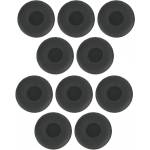 Jabra 14101-46 възглавничка за слушалка Кожа Черен 10 броя (14101-46)
