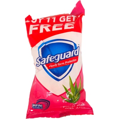 Safeguard сапун, Антибактериален, 60гр, Floral pink with Aloe