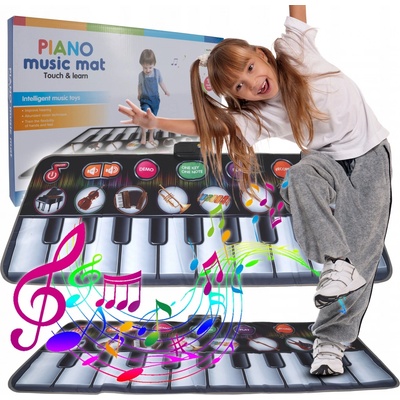 MalPlay Podložka na tancování interaktivní hudební 148 x 60 cm vícebarevná – Zboží Živě