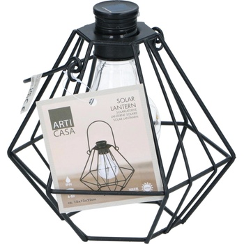 Grundig Соларна лампа квадратна метална 15x15x15cm, Grundig