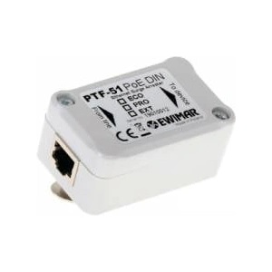 EWIMAR PTF-51-PRO/POE/DIN LAN/Ethernet Surge Protector, DIN Rail Mounted
