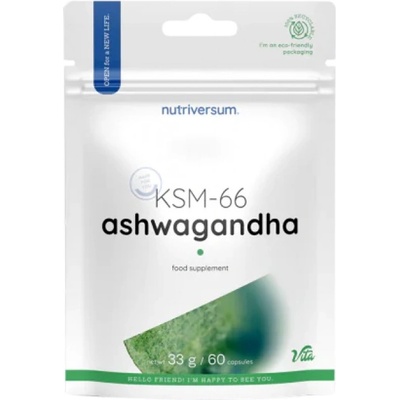Nutriversum KSM-66 Ashwagandha 245 mg [60 капсули]