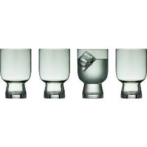 LyngbyGlas Sorrento Чаши 300 мл зелени, 4 бр (32746)