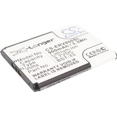 Cameron Sino Sony Ericsson BST-33 Li-ion 900mAh CS-ERV800SL