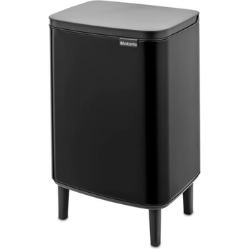Brabantia Кош за боклук Brabantia Bo Small Hi 1006649, 12 л, Плавно и безшумно отваряне, Противоплъзгаща основа, Черен (1006649)