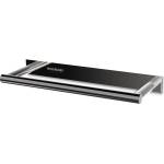 DECOR WALTHER Закачалка на релса за кърпи Mikado Frame с PVD покритие 21 см черен хром (0523758)