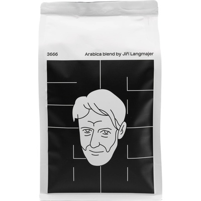 3666 by Jiří Langmajer Coffee by Arabica Blend mletá 0,5 kg