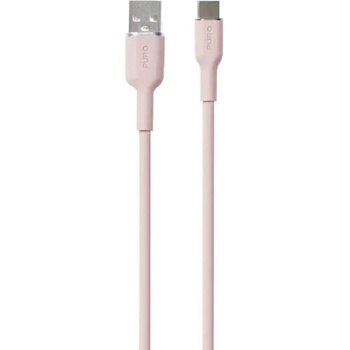 Puro elektrik Puro Soft USB-A - USB-C кабел 1, 5 м - розов (PUUSBCICONROSE)