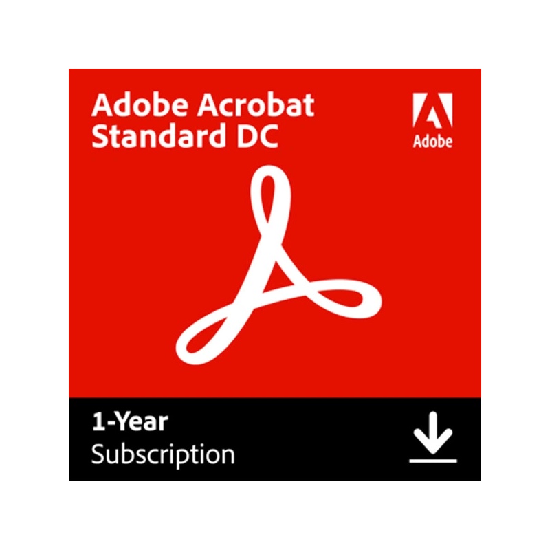 Adobe Acrobat Standard DC 1 rok
