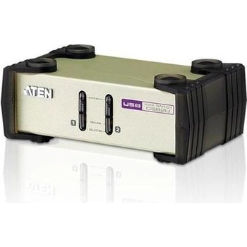 ATEN Kvmp превключвател, aten cs82u, 2-портов, ps/2-usb vga (aten-cs82-usb-ps2)