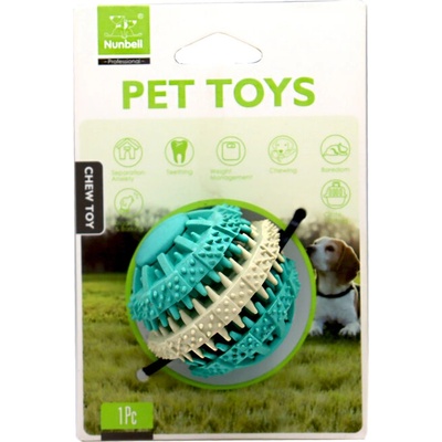 Uaron Nunbell pet toy dental ball - Дентална топка за кучета 6см