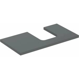 Geberit Плот за мивка Geberit One с десен изрез, 90 см, лаванова подложка (505.313.00.3)