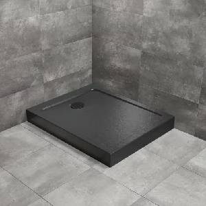 Radaway Doros F Compact Stone правоъгълно душ корито 140x90 см черен акрил (SDRFP1490-05-54S)
