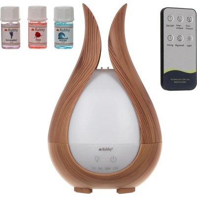 Ruhhy 24610 Zvlhčovač vzduchu s dálkovým ovládáním 200 ml + 3x aroma olej