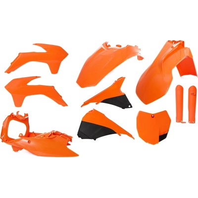 Acerbis plastový full kit sa hodí pre KTM SX / SXF 13/14 oranž