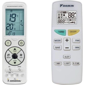 General Daikin arc467a1 - луксозно с подсветка дистанционно управление (arc467a1)