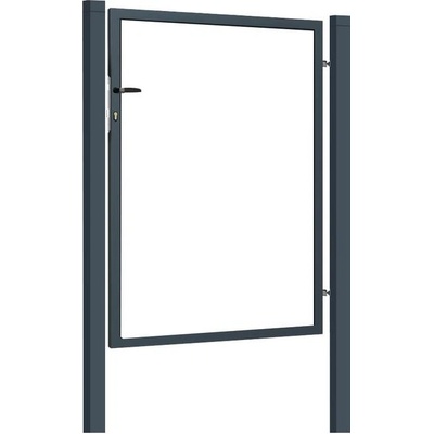 EKOfence Rám pre jednokrídlovú bránku 1000x1200mm oceľový so plotový stĺpikmi 16096