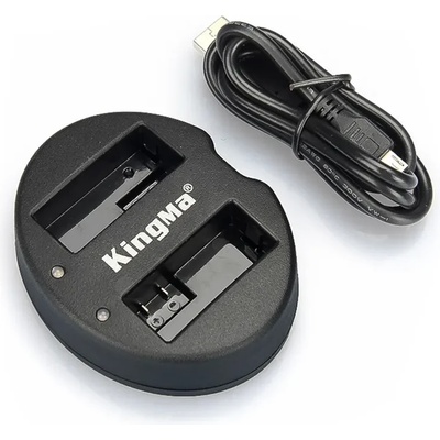 KingMa Зарядно за батерия NP-W235 USB Dual за Fujifilm X-H2S, GFX 50S II, GFX 100S, X-T4 и VG-XT4