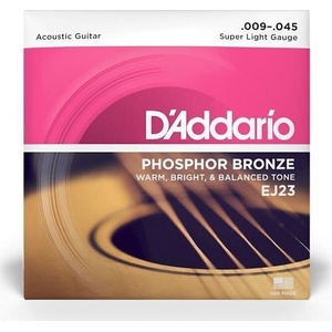 D'Addario EJ23 Струни за акустична китара (EJ23)