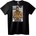NOONEBRAND Тениска Yeezy Златни Вериги - XL, Black