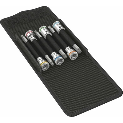 WERA Sada nástrčných kľúčov s bitom TORX 3/8", 6 dielna