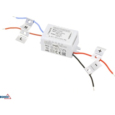 Napájecí zdroj Bemko 12V 5W IP20 BM-B42-LD005