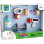 Hola Toys Комплект бебешки гризалки Hola Toys - Спорт, 5 броя (HE7900)