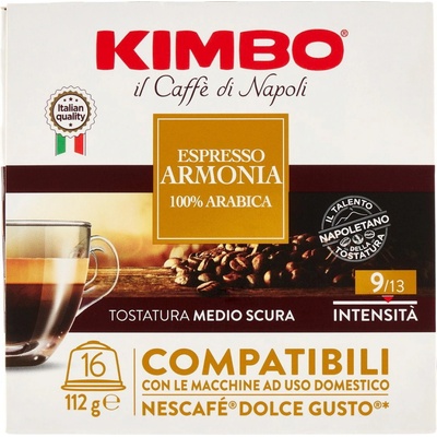 Kimbo Espresso Kapsule Armonia Kompatibilné S Dolce Gusto 16 ks