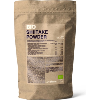 GymBeam Bio Shiitake powder 100 g