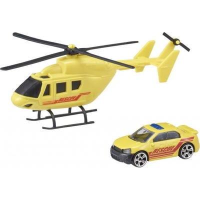 Halsall Teamsterz Helikoptéra a autíčko záchranáři
