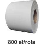 ZINTA Самозалепващи етикетни ролкисъвместимаe Epson / Primera 100mm x 80mm, 800 ет. / ролка (100X80X800-JETGLOSS)