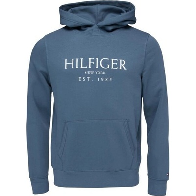 Tommy Hilfiger BIG HILFIGER HOODY mikina modrá