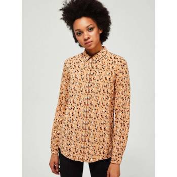 Image 1 of Moodo Кафява еластична риза с шарки Moodo Moodo | Kafyav | ЖЕНИ | XL
