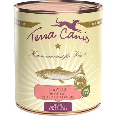 Terra Canis losos s prosem, broskví a bylinkami 12 x 800 g