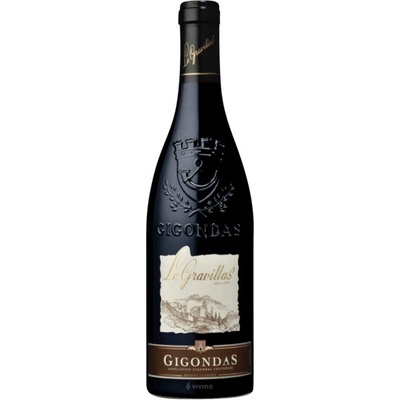 Cave de Sablet "Le Gravillas" Gigondas rouge AOC 2020 16% 0,75 l (čistá fľaša)