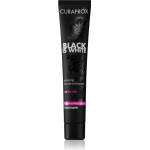 Curaprox Black is White избелваща паста с активен въглен с хидроксиапатит вкус Fresh Lime-Mint 90ml