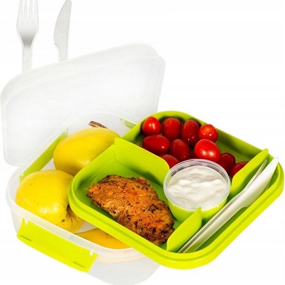 Branq Svačinový box Lido P1960G zelený