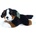 Rappa Плюшена играчка Rappa Еко приятели - Куче Бернски зененхунд, лежащо, 23 cm (214842)
