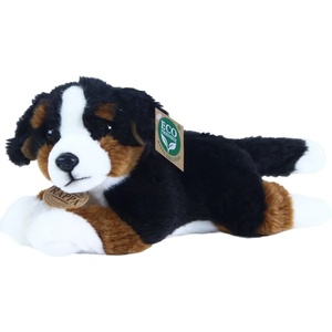 Rappa Плюшена играчка Rappa Еко приятели - Куче Бернски зененхунд, лежащо, 23 cm (214842) - ozone