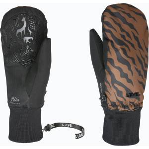 Level Дамски скиорски ръкавици Level Coral Mitt black/camo