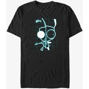 ZOOT. Fan Черна унисекс тениска Nickelodeon GIR SCHEMATIC ZOOT. Fan | Cheren | МЪЖЕ | L