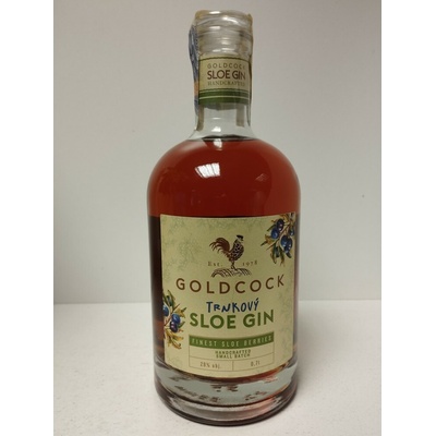 GOLDCOCK Trnkový gin 28% 0,7 l (holá láhev)