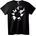 NOONEBRAND Тениска Бик пробив - M, Black