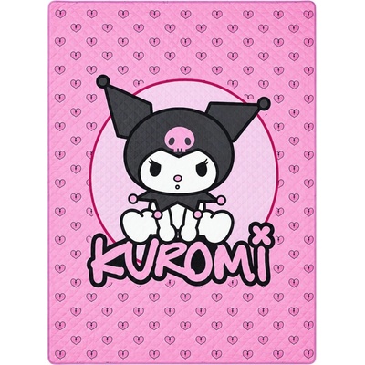 MLC Letná prešívaná prikrývka prehoz na posteľ Kuromi