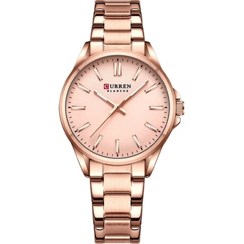 Curren Дамски часовник Curren Emmy, Розово Злато (CURREN-9090-ROSEGOLD)