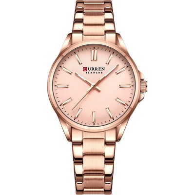 Curren Дамски часовник Curren Emmy, Розово Злато (CURREN-9090-ROSEGOLD)