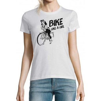 Dámské tričko Bike like a girl