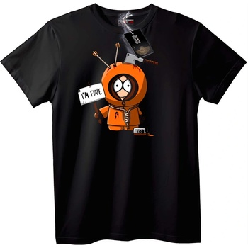 NOONEBRAND Тениска Аз съм добре South Park - 7XL, Black