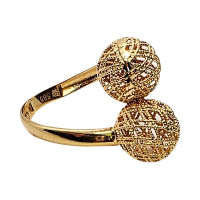 VipGold Златен дамски пръстен 2.72 гр (pr048)